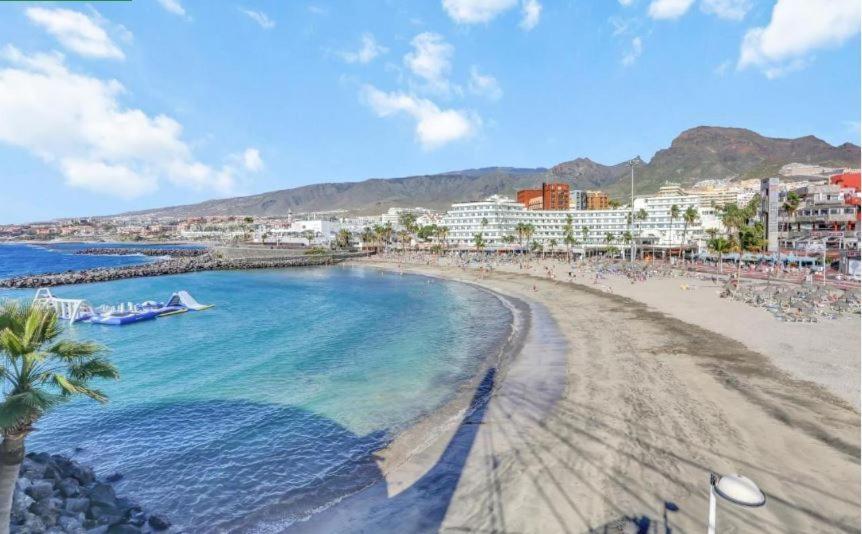 Luxury Suite Borinquen With Parking And Swimming Pool Playa de las Américas Dış mekan fotoğraf